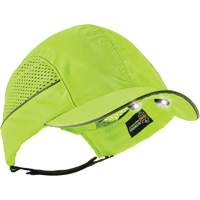 Casquette &agrave; bord court avec &eacute;clairage DEL Skullerz 8960, Vert lime haute visibilit&eacute; Canadian Safety Group Inc.
