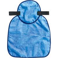Tampon et voile pour le cou refroidissants pour casque de s&eacute;curit&eacute; Chill-Its 6717CT, Bleu Canadian Safety Group Inc.