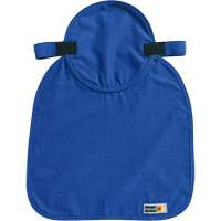 Tampon et voile pour le cou refroidissants et ignifug&eacute;s pour casque de s&eacute;curit&eacute; Chill-Its 6717FR, Bleu Canadian Safety Group Inc.