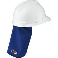 Tampon et voile pour le cou refroidissants et ignifug&eacute;s pour casque de s&eacute;curit&eacute; Chill-Its 6717FR, Bleu Canadian Safety Group Inc.