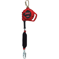 Rebel Self Retracting Lifeline for Leading Edge, 20', Galvanized Steel, Swivel Canadian Safety Group Inc.