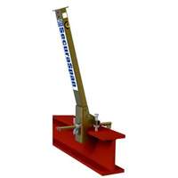 SecuraSpan I-Beam HLL Stanchion with Base Canadian Safety Group Inc.