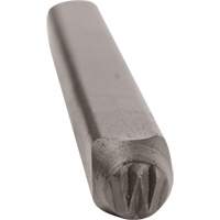 Individual Standard General Purpose Steel Hand Stamp Pieces, W, 3/32" Canadian Safety Group Inc.