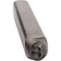 Individual Standard General Purpose Steel Hand Stamp Pieces, # 8, 3/32" Canadian Safety Group Inc.