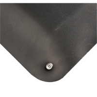 Tapis conducteur d'&eacute;lectricit&eacute; no 786, 2' la x 3' lo x 15/16" &eacute;p, PVC, Lisse, Noir Canadian Safety Group Inc.