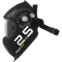 vegaview2.5 Welding Helmets, 3.94" L x 1.97" W View Area, 2.5/8 - 12 Shade Range, Black Canadian Safety Group Inc.