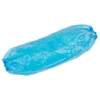 Manchettes jetables, Longueur de 18", Poly&eacute;thyl&egrave;ne, Bleu Canadian Safety Group Inc.