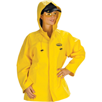 V&ecirc;tements imperm&eacute;ables Hurricane ignifuges et r&eacute;sistants &agrave; l'huile, vestes, 4T-Grand, Jaune Canadian Safety Group Inc.