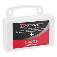 Trousse de premiers soins personnelle pour brûlures Dynamic, Boîte en plastique de 10 unit&eacute;s, Classe 2 Canadian Safety Group Inc.