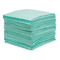 Feuilles absorbantes li&eacute;es de premi&egrave;re qualit&eacute;, Mati&egrave;res dangereuses, 15" x 18", 25 gal. d'absorption Canadian Safety Group Inc.