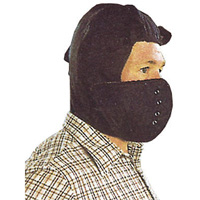 Doublure de casque de s&eacute;curit&eacute; avec masque amovible, Doublure en Coton/Kasha, Taille unique, Noir Canadian Safety Group Inc.