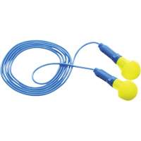 Bouchons d'oreilles E-A-R Push-Ins, Avec cordon, Paire - Sac en poly, 28/23 dB NRR, Taille unique Canadian Safety Group Inc.