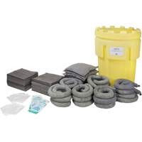 Trousse de lutte contre les d&eacute;versements, Universel, Baril de r&eacute;cup&eacute;ration, Absorbance de 95 gal. US Canadian Safety Group Inc.