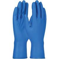 Gants Grippaz, Petit, Nitrile, 8 mils, Sans poudre, Bleu Canadian Safety Group Inc.