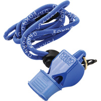 Sifflet classique bleu avec longe Canadian Safety Group Inc.