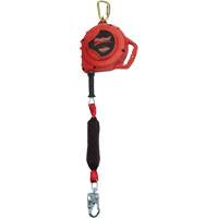 Rebel Self-Retracting Lifeline, 33', Galvanized Steel, Swivel Canadian Safety Group Inc.