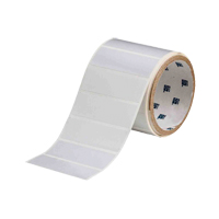&eacute;tiquettes imprimables ToughBond &agrave; transfert thermique, Polyester, 3" lo x 1" h, Blanc Canadian Safety Group Inc.