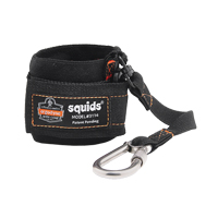 Longe &eacute;lastique avec mousqueton pour le poignet 3114 Squids Canadian Safety Group Inc.