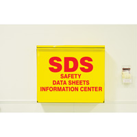 Armoire de rangement pour fiches signal&eacute;tiques, Anglais, Compris reliures Canadian Safety Group Inc.