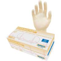 Disposable Gloves, Small, Latex, 4-mil, Powder-Free, Natural, Class 2 Canadian Safety Group Inc.