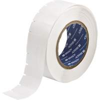 &eacute;tiquettes &agrave; transfert thermique B-461, Polyester, 0,6" lo x 1,625" h, Blanc Canadian Safety Group Inc.