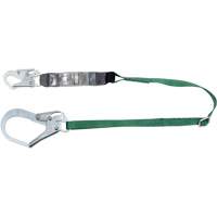 V-Series Lanyard, 6', Rebar Hook Center, Snap Hook Leg Ends, Polyester Canadian Safety Group Inc.