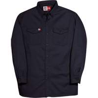 Chemise &agrave; boutons Westex UltraSoft, Petit, Bleu marin Canadian Safety Group Inc.