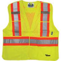 Veste de s&eacute;curit&eacute;, Jaune lime haute visibilit&eacute;, 2T-Grand/3T-Grand, Polyester Canadian Safety Group Inc.