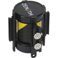 Magnetic Tape Cassette for Build-Your-Own Crowd Control Barrier, 7', Black and Yellow Tape Canadian Safety Group Inc.