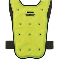 Veste refroidissante &agrave; &eacute;vaporation s&egrave;che &eacute;conomique Chill-Its 6687, Petit/Moyen, Jaune lime haute visibilit&eacute; Canadian Safety Group Inc.