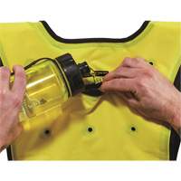 Veste refroidissante &agrave; &eacute;vaporation s&egrave;che &eacute;conomique Chill-Its 6687, Petit/Moyen, Jaune lime haute visibilit&eacute; Canadian Safety Group Inc.