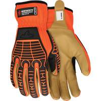 UltraTech Impact Gloves, Medium, Grain Leather Palm, Slip-On Cuff Canadian Safety Group Inc.