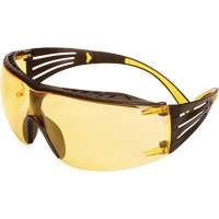 Lunettes de s&eacute;curit&eacute; SecureFit s&eacute;rie 400, Lentille Ambr&eacute;e, Antibu&eacute;e/Anti-&eacute;gratignures, ANSI Z87+/R&eacute;pond ou surpasse la norme CSA Z94.3 Canadian Safety Group Inc.