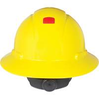 Full Brim Hardhat with Uvicator Sensor, Ratchet Suspension Canadian Safety Group Inc.