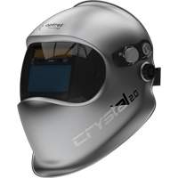 Crystal 2.0 Auto Darkening Welding Helmet, 3.94" L x 1.97" W View Area, 2/4 - 12 Shade Range, Silver Canadian Safety Group Inc.