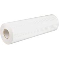 Feuille de rev&ecirc;tement de barricade prismatique de qualit&eacute; &agrave; haute intensit&eacute;, 2" la x 150' lo, 19 mils, Blanc Canadian Safety Group Inc.