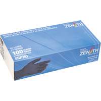 Gants jetables de calibre m&eacute;dical r&eacute;sistants &agrave; la perforation, 2T-Grand, Nitrile, 5 mils, Sans poudre, Noir, Classe 2 Canadian Safety Group Inc.