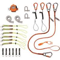 Trousse de longes de fixation d'outils pour monteurs d'&eacute;chafaudages 3187 Squids Canadian Safety Group Inc.