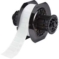 &eacute;tiquettes pour laboratoire et couvercles de flacon r&eacute;sistant aux produits chimiques de s&eacute;rie B33, Polyester, 1" lo x 0,5" h, Blanc Canadian Safety Group Inc.
