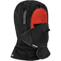 Doublure de casque de s&eacute;curit&eacute; d'hiver trois couches N-Ferno avec cache-bouche, Doublure en Molleton, Taille unique, Noir Canadian Safety Group Inc.