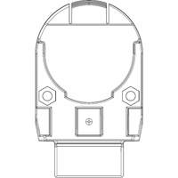 Adaptateur de casque de s&eacute;curit&eacute; pour serre-t&ecirc;tes VeriShield de Howard Leight Canadian Safety Group Inc.