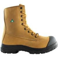 Storm Work Boots, Leather, Steel Toe, Size 8-1/2, Impermeable Canadian Safety Group Inc.