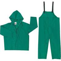 Dominator Limited Flammability Rain Suit, Large, Green Canadian Safety Group Inc.