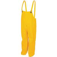 Classic Series Bib Rain Pants, Large, Polyester/PVC, Yellow Canadian Safety Group Inc.