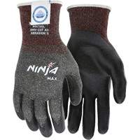 Gants r&eacute;sistant aux coupures Max Ninja, Taille Grand, Calibre 10, Rev&ecirc;tement Bipolym&egrave;re, Enveloppe en Dyneema, ASTM ANSI niveau A3 Canadian Safety Group Inc.