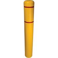 Couvre-bollard, 4" dia. x 54" l, Jaune Canadian Safety Group Inc.