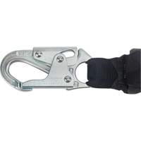 Miller&reg; HP Shock-Absorbing Lanyard, 4', Locking Rebar Hook Center, Locking Snap Hook Leg Ends, Polyester Canadian Safety Group Inc.