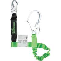 Miller&reg; StretchStop&reg; Shock-Absorbing Lanyard, 6', Scaffold Hook Center, Locking Snap Hook Leg Ends, Polyester Canadian Safety Group Inc.