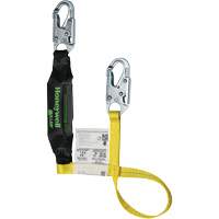 Miller&reg; HP Shock-Absorbing Lanyard, 4', Locking Snap Hook Center, Locking Snap Hook Leg Ends, Polyester Canadian Safety Group Inc.