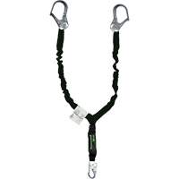 Miller&reg; Arc-Rated Shock-Absorbing Lanyard, 6', Locking Snap Hook Center, Locking Snap Hook Leg Ends, Kevlar&reg; Canadian Safety Group Inc.